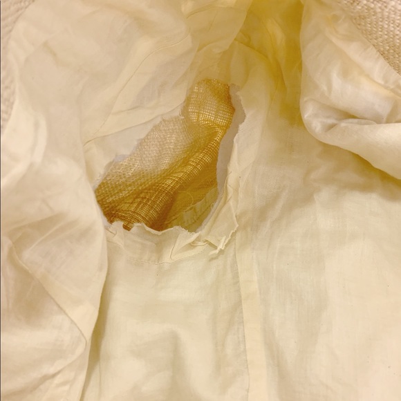 Tory Burch Tan Textured Woven Jacket - Picture 9 of 9